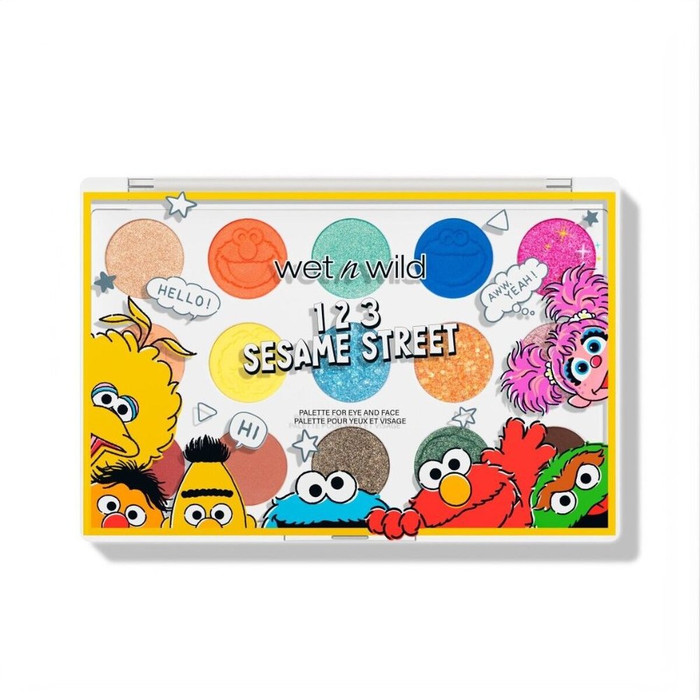Wet ‘n Wild 123 Sesame Street Palette for Eye and Face